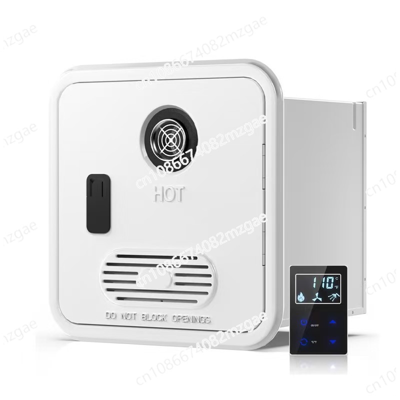 Outdoor Camping Heater - เครื่องทำน้ำอุ่นแบบพกพาสำหรับรถบ้าน รุ่นใหม่ ระบบทำน้ำร้อนสำหรับตั้งแคมป์ ดีไซน์กะทัดรัด สำหรับการเดินทางกลางแจ้งและความสะดวกสบาย