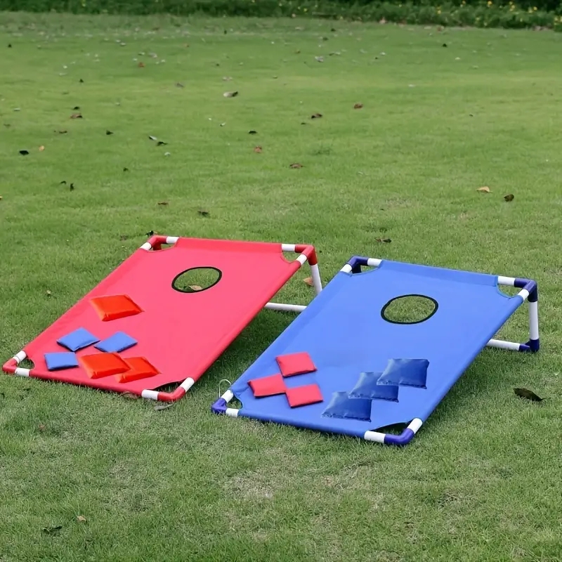 Outdoor Camping Games For Adults - ชุดเกมคอร์นโฮลประกอบด้วยกระดานเกม 2 แผ่น + ถุงใส่ลูกบอล 6