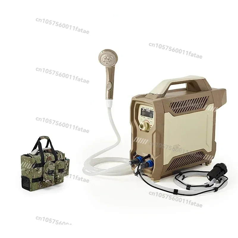 Outdoor Camping Heater - เครื่องทำน้ำอุ่นอาบน้ำกลางแจ้งสำหรับตั้งแคมป์ เครื่องทำน้ำร้อนแบบพกพา อาบน้ำไฟฟ้า ฟองน้ำมหัศจรรย์สำหรับเด็ก