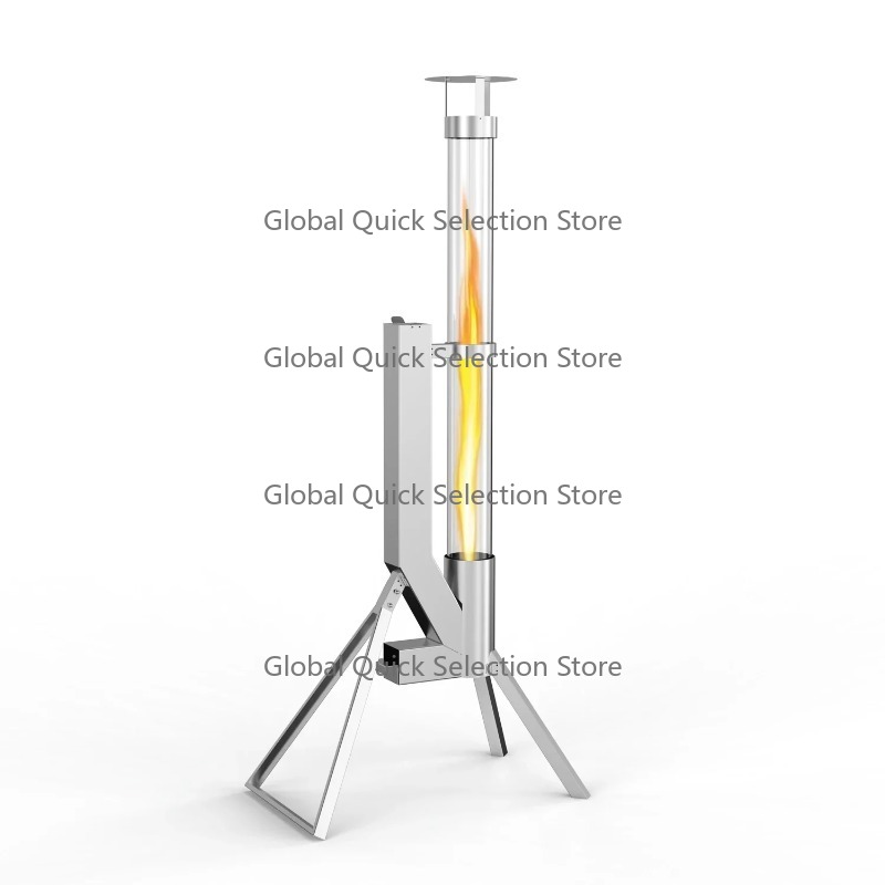 เตาเผาเม็ดเชื้อเพลิงสแตนเลสสำห - Outdoor Camping Heater บทวิจารณ์และราคา