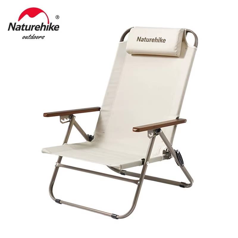 Naturehike T02 เก้าอี้พับปรับร - Outdoor Camping High Chair บทวิจารณ์และราคา