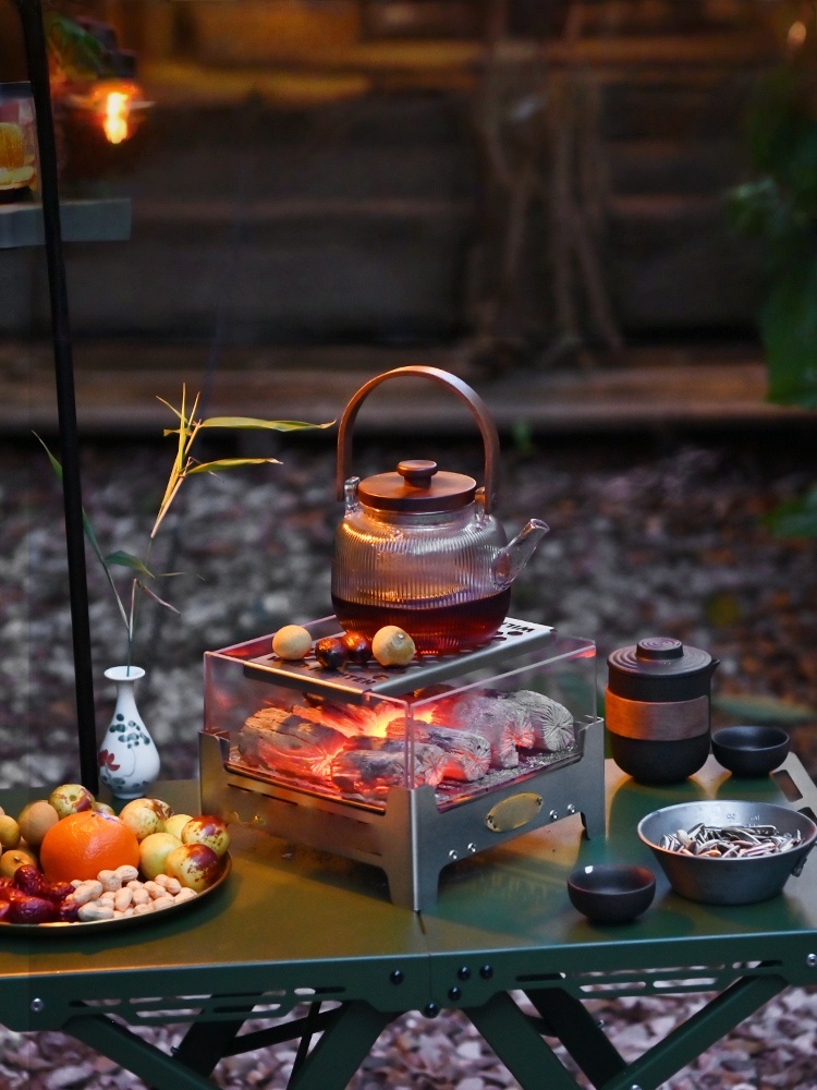 เตาไฟสแตนเลสสำหรับตั้งแคมป์กลา - Outdoor Camping Fireplace บทวิจารณ์และราคา