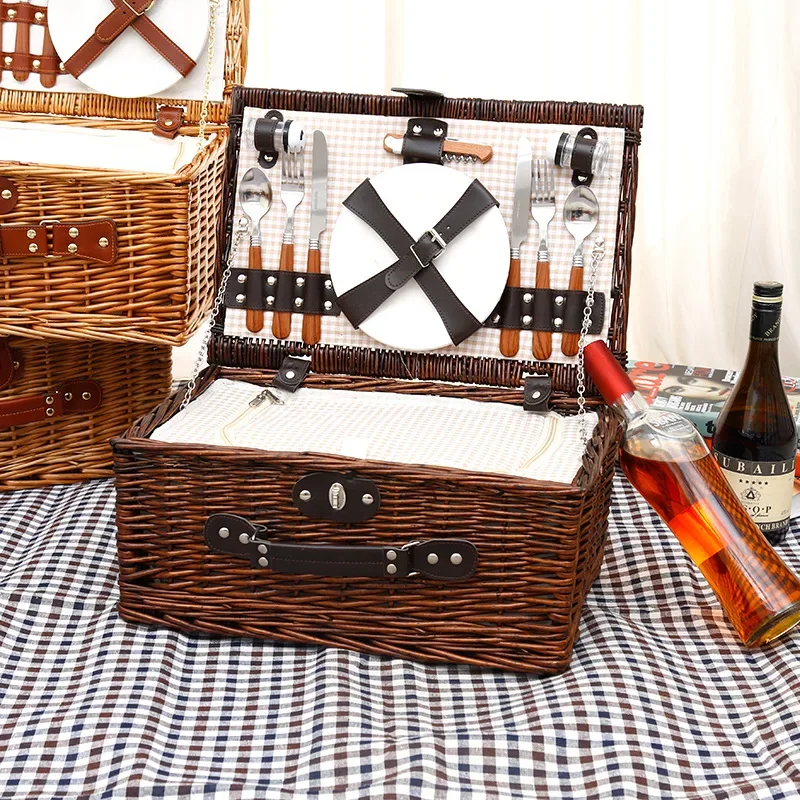 ตะกร้าปิกนิกสำหรับครอบครัว, ตะ - Outdoor Camping Box บทวิจารณ์และราคา