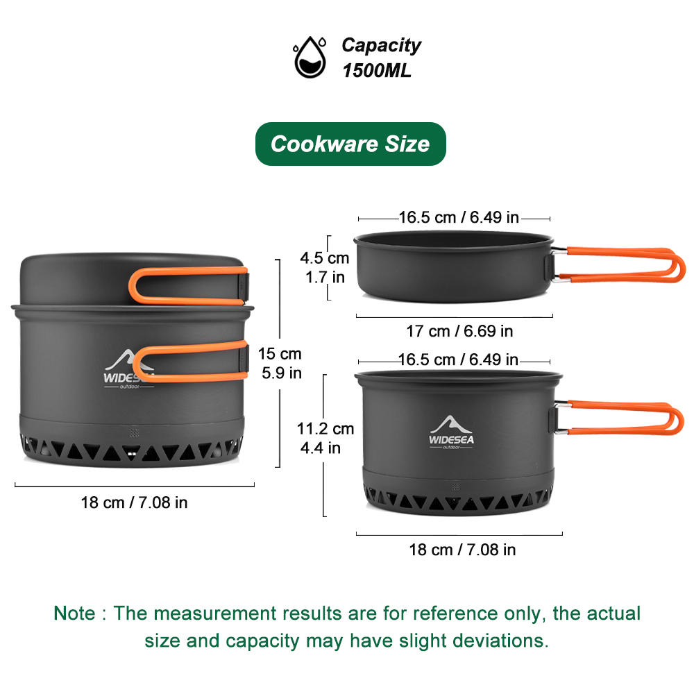 Camping Tableware ชุดเครื่องคร - Camp Cooking Set บทวิจารณ์และราคา