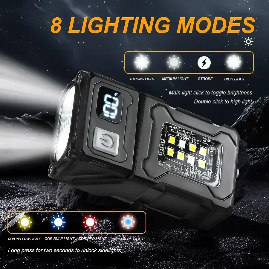 ไฟฉายพกพา LED แบบชาร์จไฟได้ขนา - Outdoor Camping Glamping บทวิจารณ์และราคา