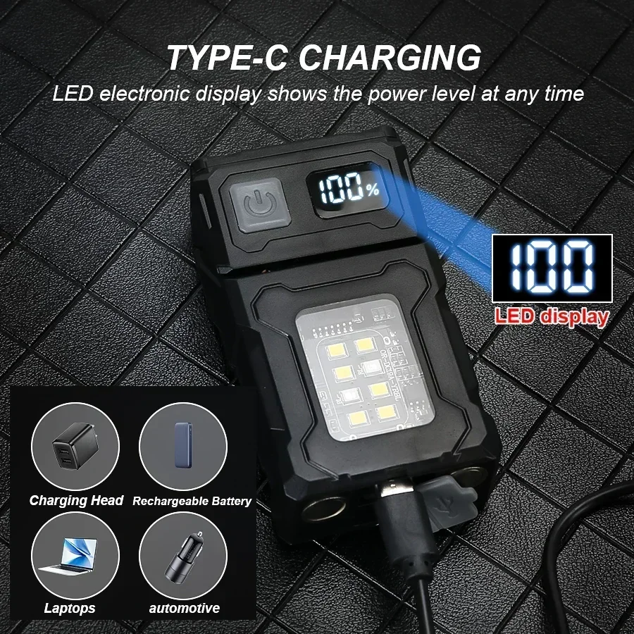 ไฟฉายพกพา LED แบบชาร์จไฟได้ขนา - Outdoor Camping Glamping บทวิจารณ์และราคา