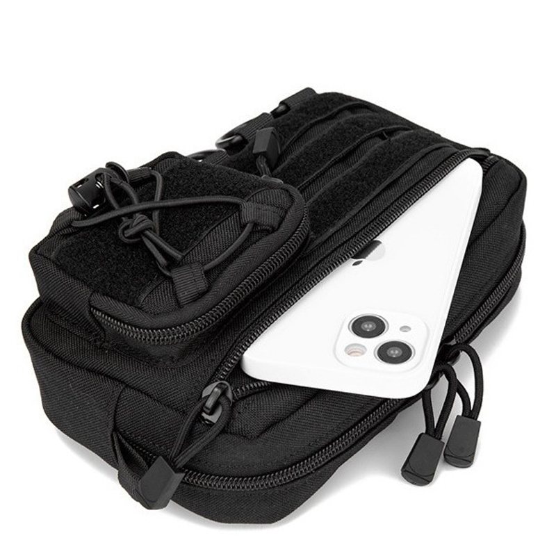 กระเป๋าคาดเอวแบบยุทธวิธี Molle - First Aid Kit Camping บทวิจารณ์และราคา