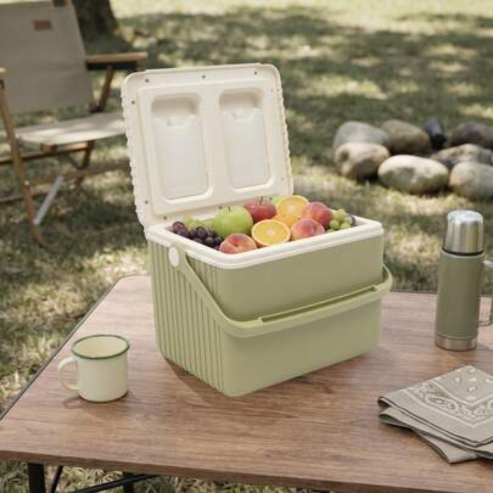 กล่องเก็บความเย็นแบบพกพาขนาด 1 - Outdoor Camping Box บทวิจารณ์และราคา