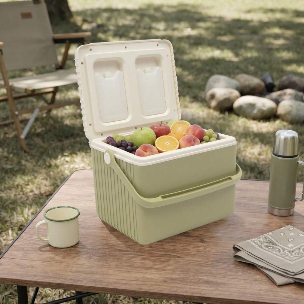 กล่องเก็บความเย็นแบบพกพาขนาด 1 - Outdoor Camping Box บทวิจารณ์และราคา