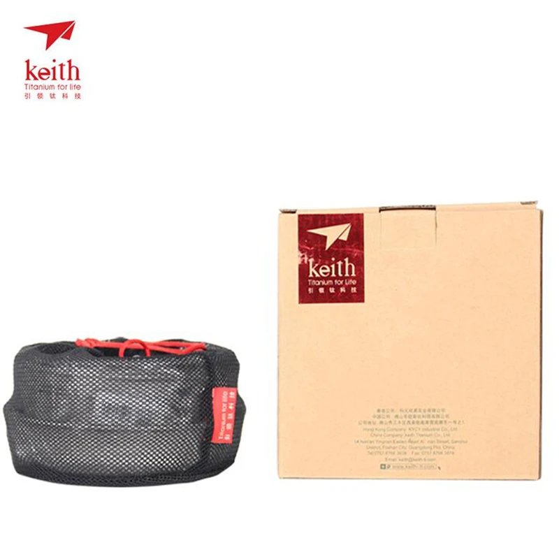 Keith 3PCS ไทเทเนียมเครื่องครั - Camp Cooking Set บทวิจารณ์และราคา