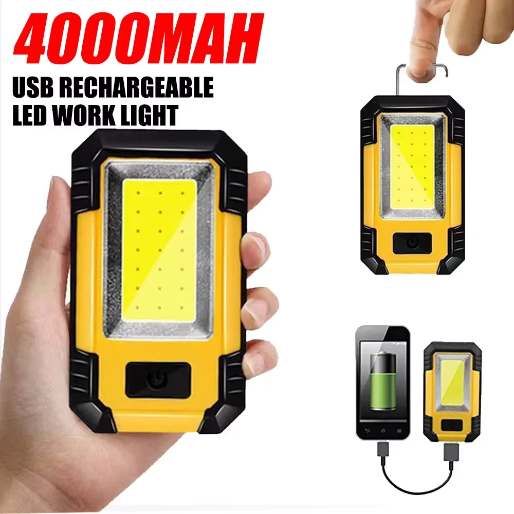 ไฟฉายชาร์จได้ 4000mAh แสงสว่าง - Outdoor Camping Glamping บทวิจารณ์และราคา
