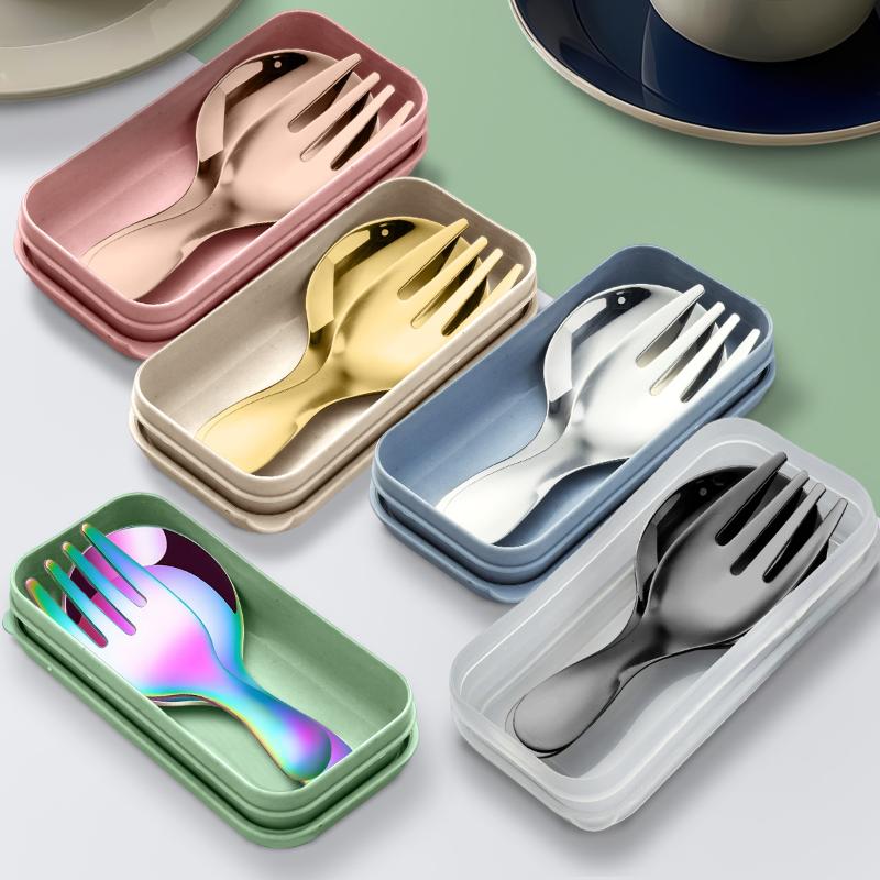 ชุดช้อนส้อมสแตนเลส 2 ชิ้น แบบพ - Camp Cooking Set บทวิจารณ์และราคา