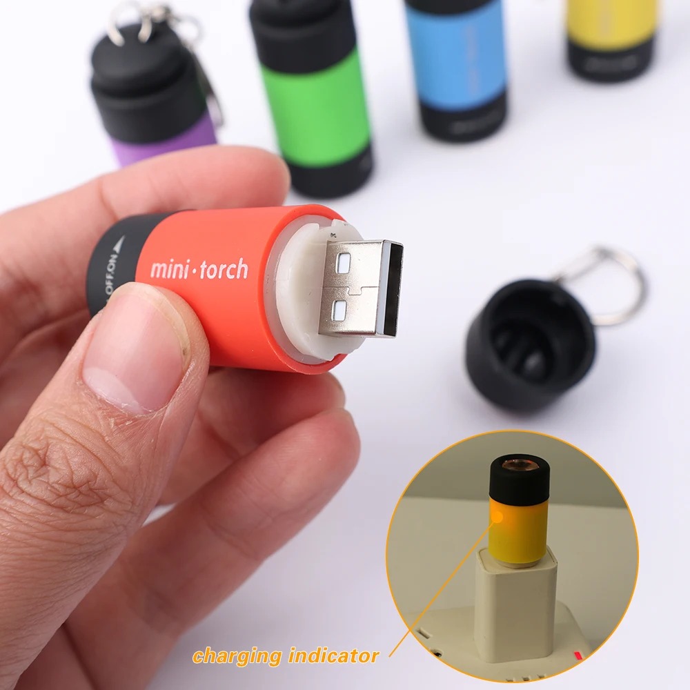 USB ชาร์จไฟได้ ไฟฉายขนาดเล็กสำ - Outdoor Camping Glamping บทวิจารณ์และราคา