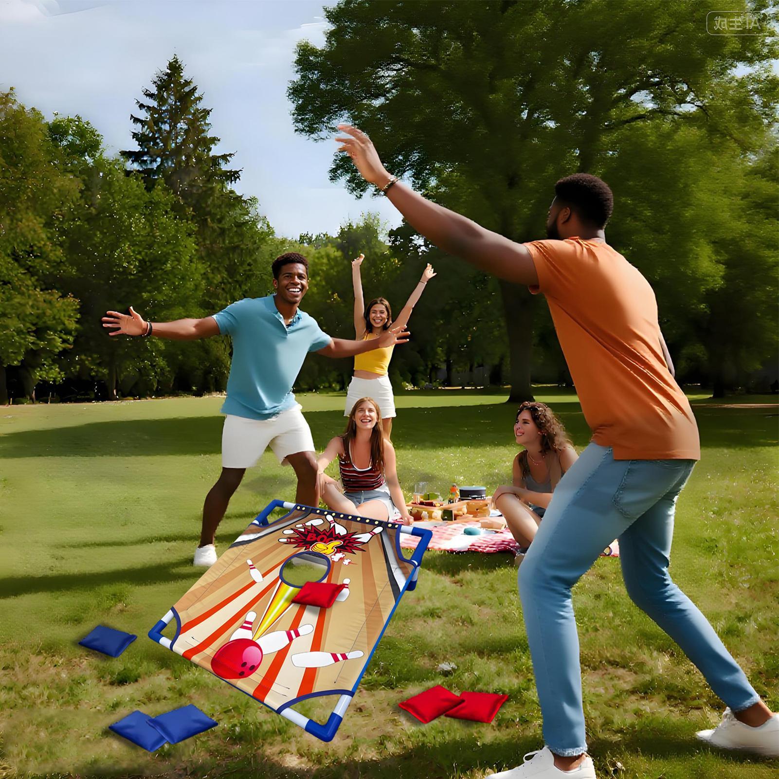 เกมโยนถุงถั่วสำหรับเด็ก ชุดโยน - Outdoor Camping Games For Adults บทวิจารณ์และราคา
