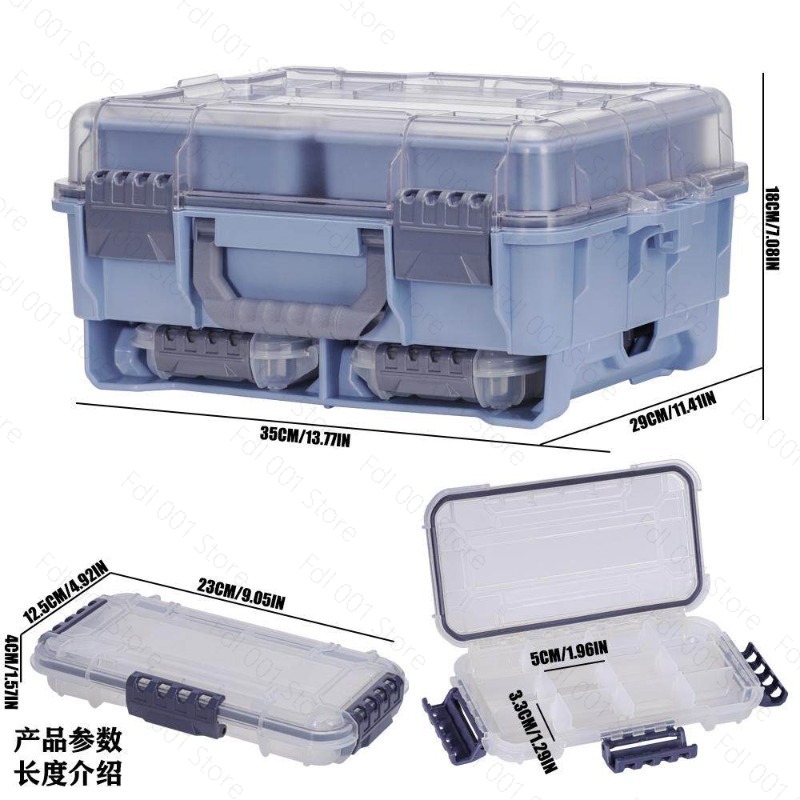 กล่องใส่อุปกรณ์ตกปลาความจุขนาด - Outdoor Camping Box บทวิจารณ์และราคา
