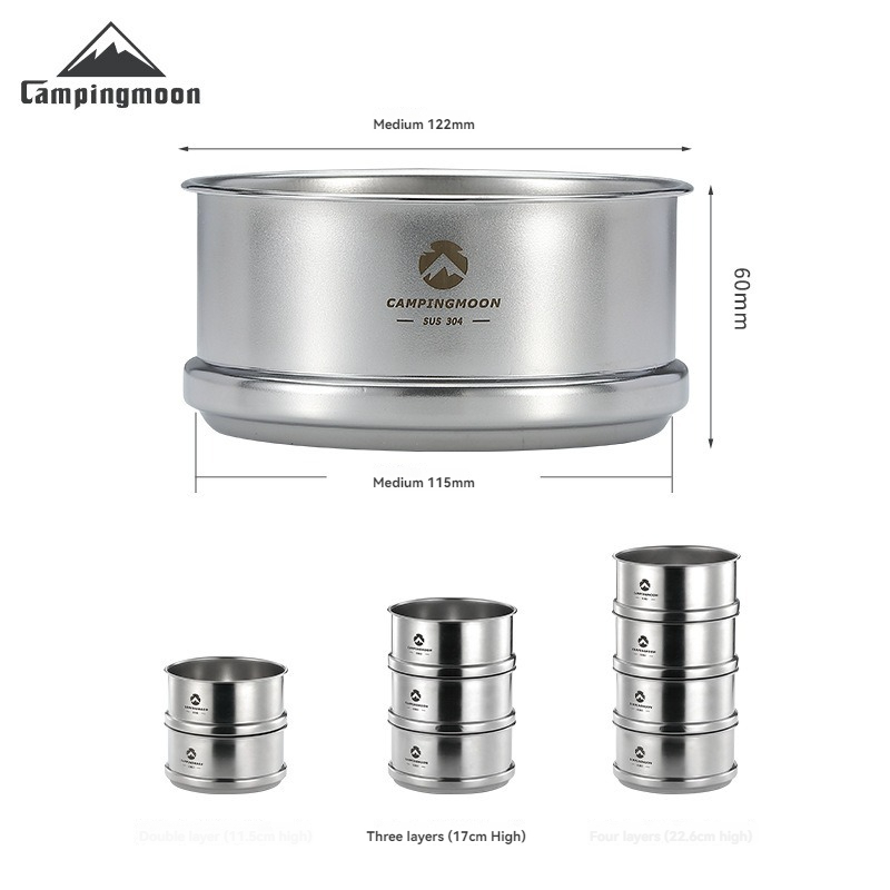 CAMPINGMOON Outdoor Camping Pi - Camp Cooking Set บทวิจารณ์และราคา