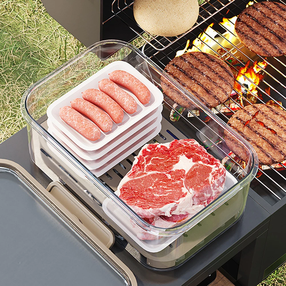 ภาชนะเก็บอาหารแบบพกพาขนาดใหญ่ค - Outdoor Camping Box บทวิจารณ์และราคา
