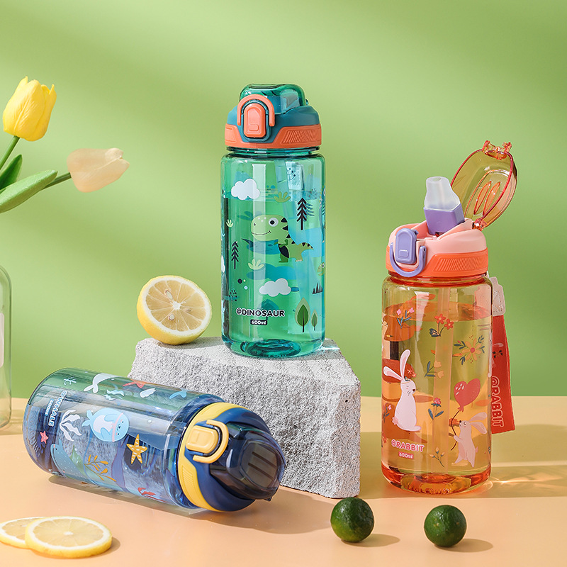 ขวดน้ำการ์ตูนสัตว์ 600 มล. แบบ - Outdoor Camping Water Jug บทวิจารณ์และราคา