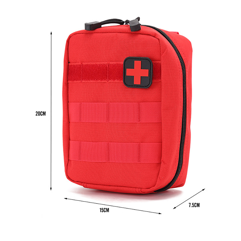 กระเป๋าพยาบาลทางยุทธวิธี MOLLE - First Aid Kit Camping บทวิจารณ์และราคา