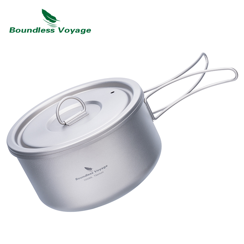 Boundless Voyage ไทเทเนียม Cam - Camp Cooking Set บทวิจารณ์และราคา