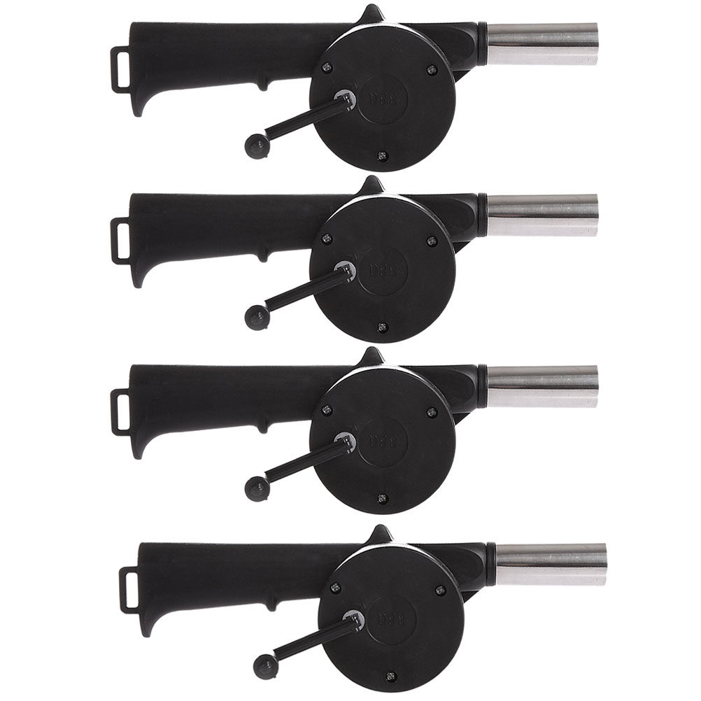 พัดลมจุดไฟแบบมือหมุน 4 ชิ้น สำ - Outdoor Camping Fireplace บทวิจารณ์และราคา