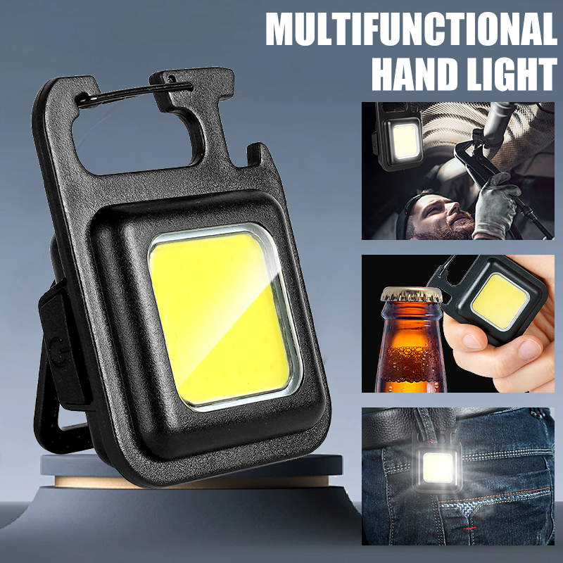 ไฟฉายพวงกุญแจ MINI COB สว่างพิ - Outdoor Camping Glamping บทวิจารณ์และราคา