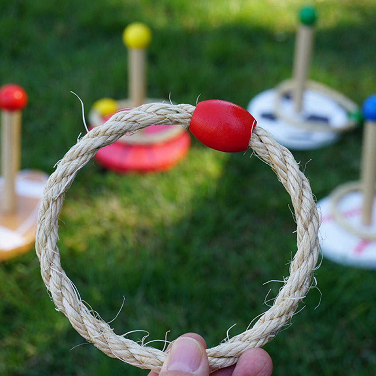 แหวนเกมกลางแจ้ง Backyard ของเล - Outdoor Camping Games For Adults บทวิจารณ์และราคา