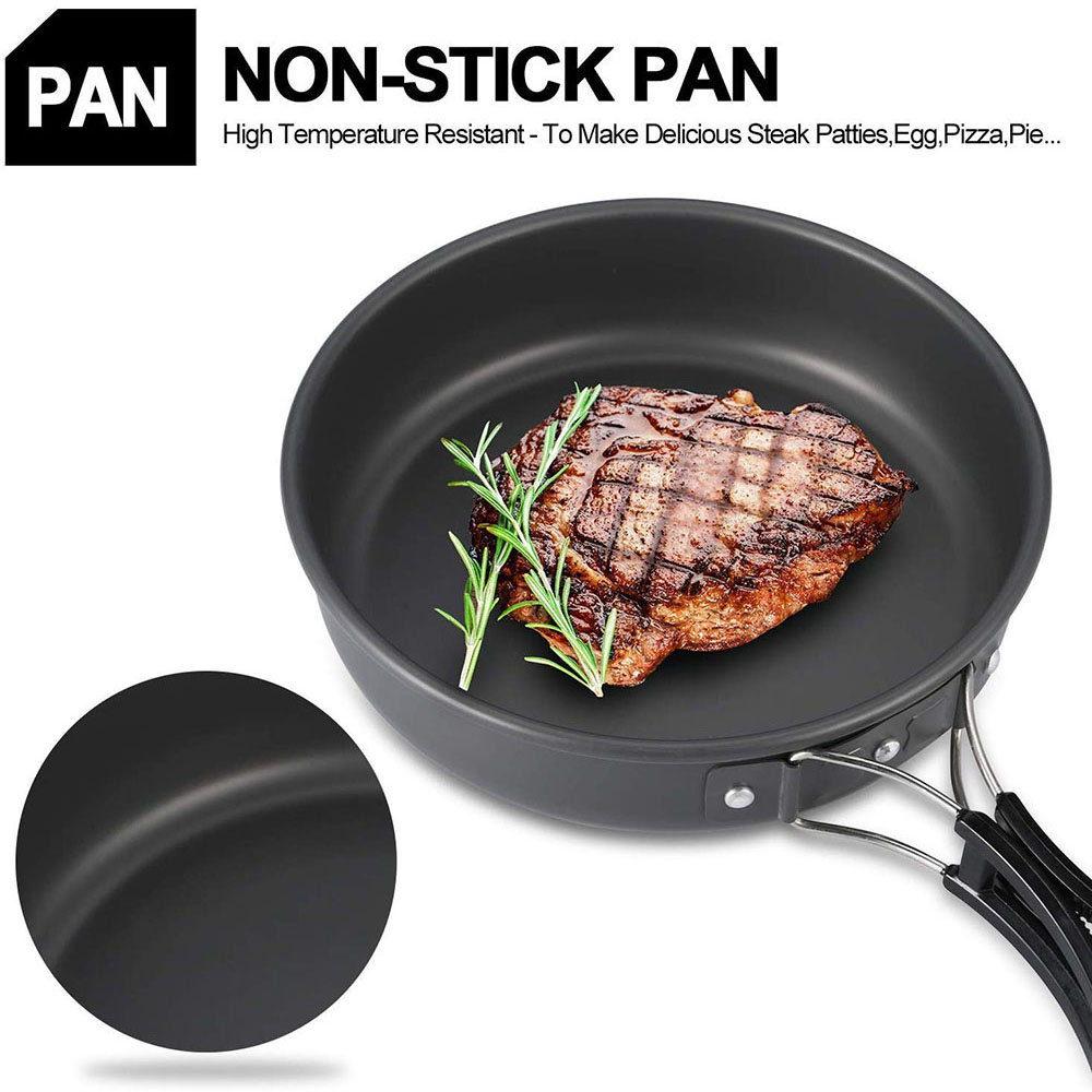 ชุดเครื่องครัวสำหรับตั้งแคมป์ก - Camp Cooking Set บทวิจารณ์และราคา