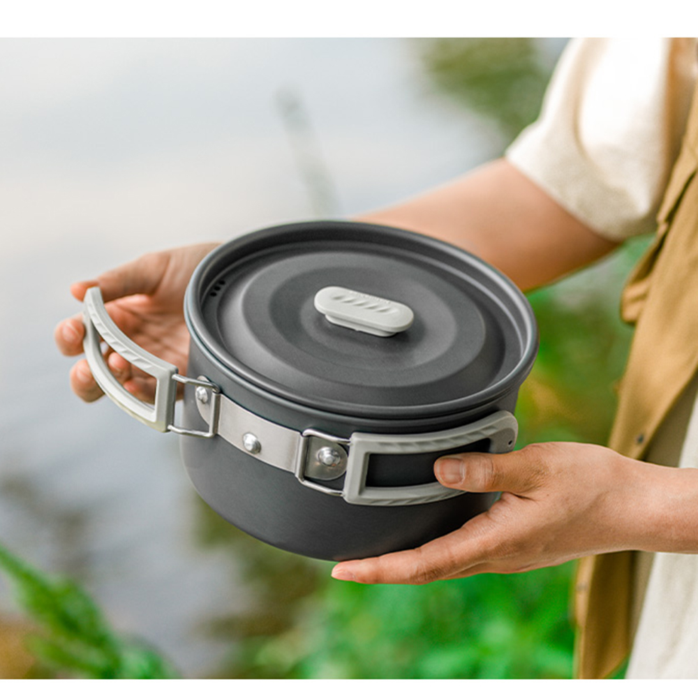 Naturehike ชุดหม้อกลางแจ้ง,อุป - Camp Cooking Set บทวิจารณ์และราคา